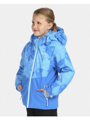 Dívčí lyžařská bunda KILPI SAMARA-JG UJ0113KI MODRÁ