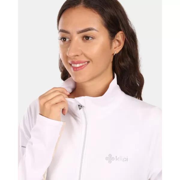  Dámská fleece mikina KILPI JUNIE-W ZL0207KI BÍLÁ 