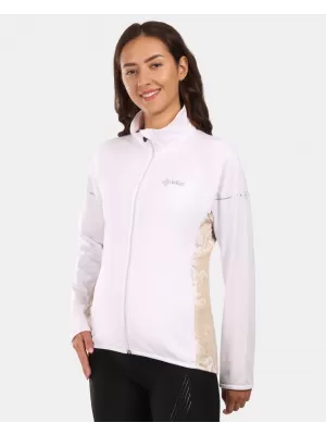 Dámská fleece mikina KILPI JUNIE-W ZL0207KI BÍLÁ