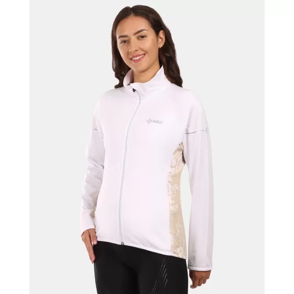  Dámská fleece mikina KILPI JUNIE-W ZL0207KI BÍLÁ 