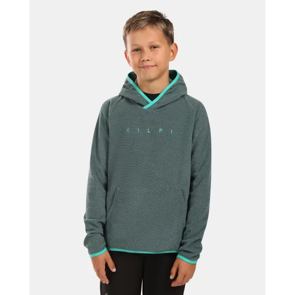  Chlapecké fleece mikina KILPI FLOND-JB ZJ0202KI ZELENÁ 
