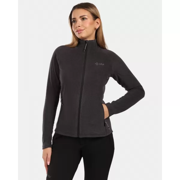  Dámská fleece mikina KILPI GLAMER-W ZL0210KI ČERNÁ 