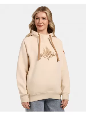 Dámská mikina KILPI NEA-W ZL0215KI BÉŽOVÁ