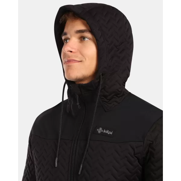  Pánská fleece mikina KILPI NEVIA-M ZM0215KI ČERNÁ 