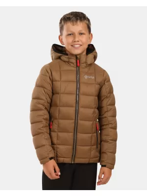 Chlapecké bunda KILPI REBEKI-JB ZJ0103KI HNĚDÁ