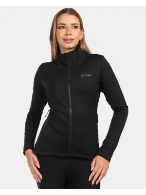 Dámská fleece mikina KILPI SIREN-W ZL0205KI ČERNÁ