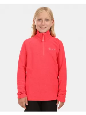 Dětská fleece mikina KILPI ALMERI-J ZJ0204KI RŮŽOVÁ