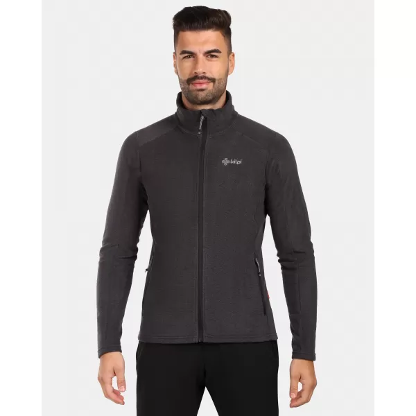  Pánská fleece mikina KILPI GLAMER-M ZM0208KI ČERNÁ 