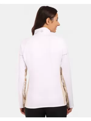 Dámská fleece mikina KILPI JUNIE-W ZL0207KI BÍLÁ