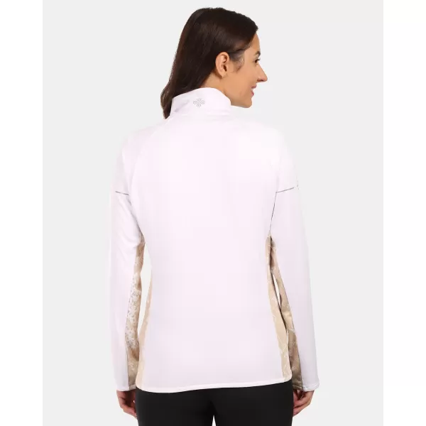  Dámská fleece mikina KILPI JUNIE-W ZL0207KI BÍLÁ 