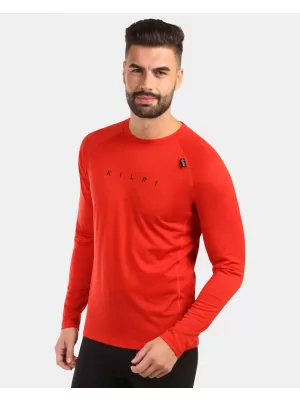 Pánské termo triko KILPI MAVORA TOP-M ZM0502KI ČERVENÁ