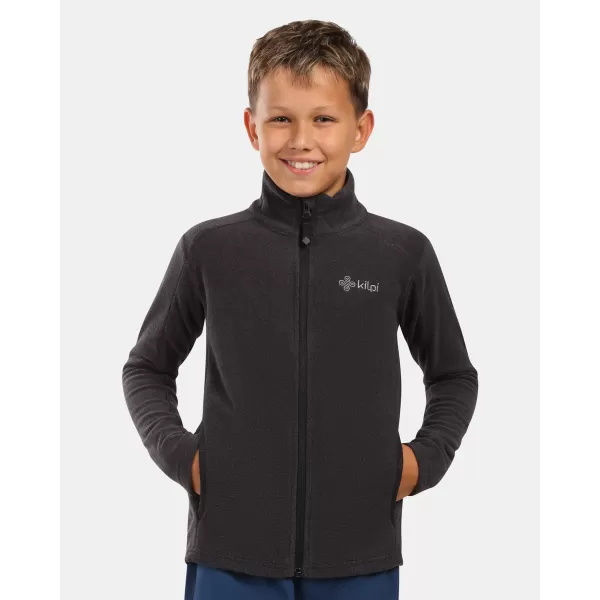  Dětská fleece mikina KILPI GLAMER-J ZJ0203KI ČERNÁ 