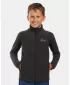 Dětská fleece mikina KILPI GLAMER-J ZJ0203KI ČERNÁ