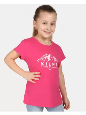 Dívčí triko KILPI ALBION-JG ZJ0304KI RŮŽOVÁ
