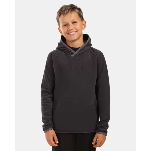  Chlapecké fleece mikina KILPI FLOND-JB ZJ0202KI ČERNÁ 