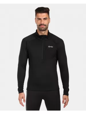 Pánská fleece mikina KILPI VIGO-M ZM0207KI ČERNÁ