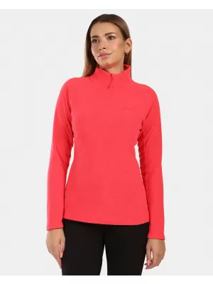 Dámská fleece mikina KILPI ALMERI-W ZL0211KI RŮŽOVÁ