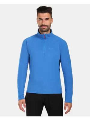 Pánská fleece mikina KILPI ALMERI-M ZM0209KI MODRÁ