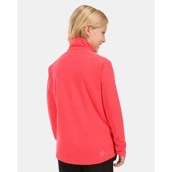  Dětská fleece mikina KILPI GLAMER-J ZJ0203KI RŮŽOVÁ 