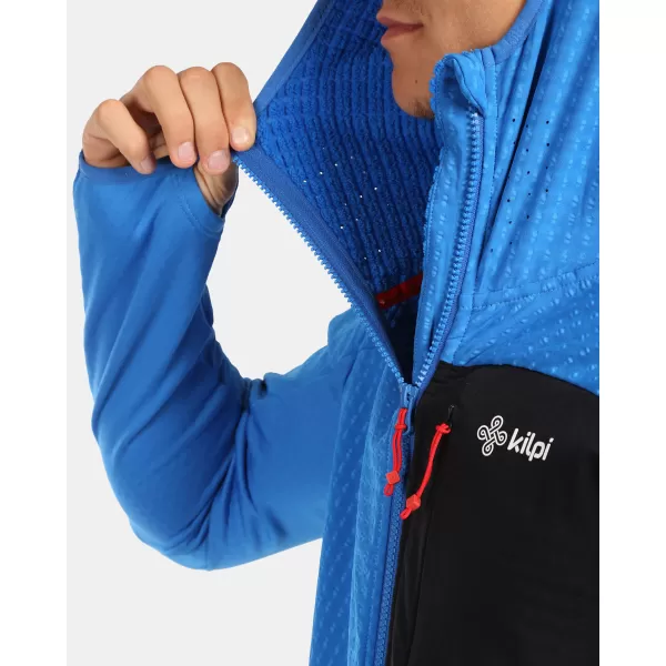  Pánská fleece mikina KILPI FRENI-M ZM0203KI MODRÁ 