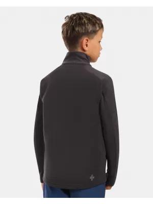 Dětská fleece mikina KILPI GLAMER-J ZJ0203KI ČERNÁ