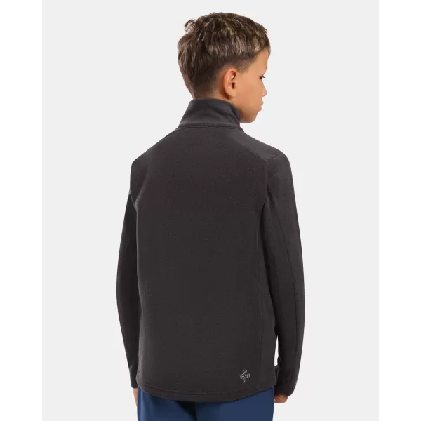  Dětská fleece mikina KILPI GLAMER-J ZJ0203KI ČERNÁ 