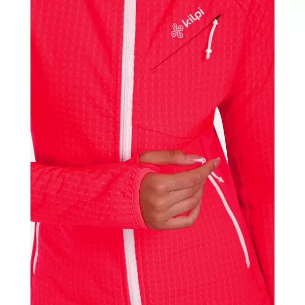  Dámská fleece mikina KILPI FRENSIS-W ZL0203KI RŮŽOVÁ 