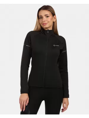 Dámská fleece mikina KILPI JUNIE-W ZL0207KI ČERNÁ