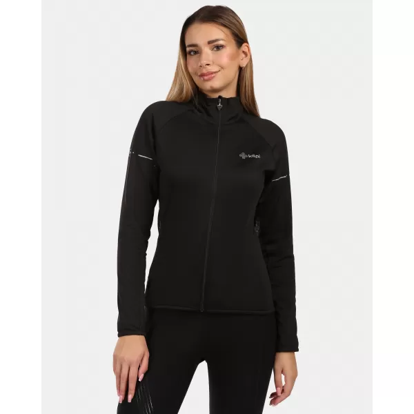  Dámská fleece mikina KILPI JUNIE-W ZL0207KI ČERNÁ 