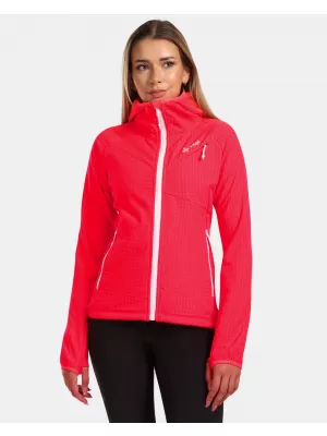Dámská fleece mikina KILPI FRENSIS-W ZL0203KI RŮŽOVÁ