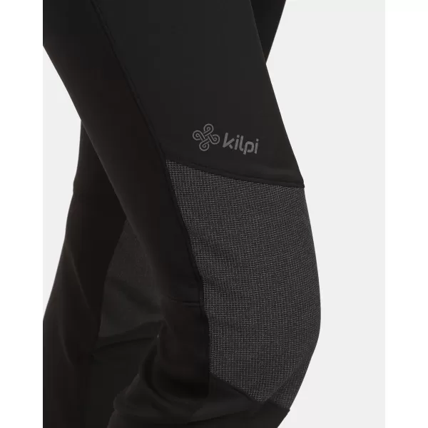  Dámské softshellové kalhoty KILPI NUUK-W ZL0412KI ČERNÁ 