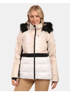 Dámská lyžařská bunda KILPI LENA-W ZL0106KI BÍLÁ