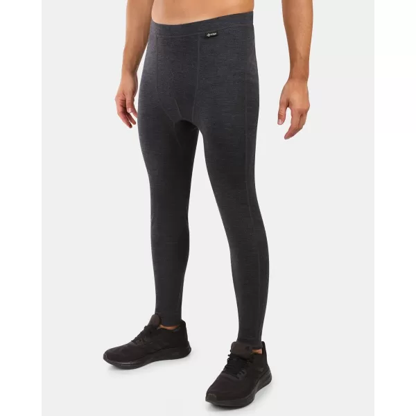  Pánské termo kalhoty KILPI MAVORA BOTTOM-M ZM0505KI ČERNÁ 