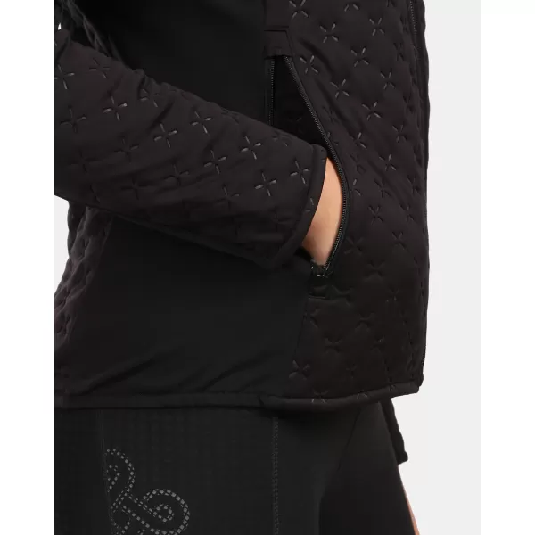  Dámská fleece mikina KILPI NEVIA-W ZL0212KI ČERNÁ 