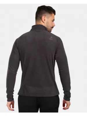 Pánská fleece mikina KILPI ALMERI-M ZM0209KI ČERNÁ