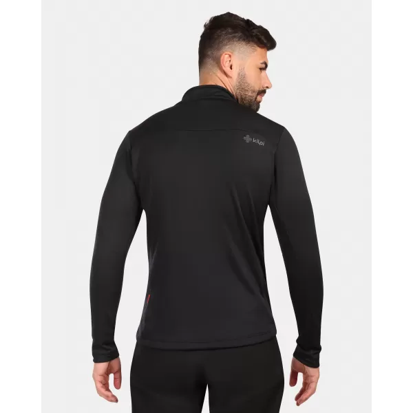  Pánská fleece mikina KILPI ERIN-M ZM0206KI ČERNÁ 
