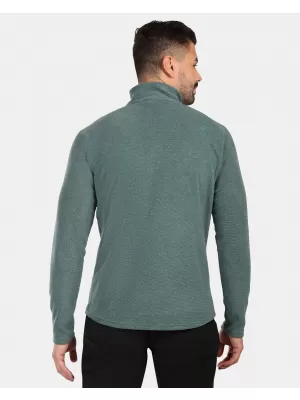 Pánská fleece mikina KILPI ALMERI-M ZM0209KI ZELENÁ