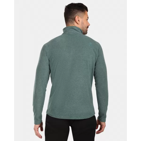  Pánská fleece mikina KILPI ALMERI-M ZM0209KI ZELENÁ 