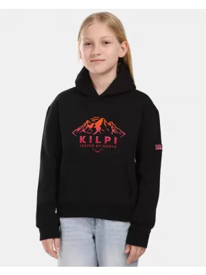 Dívčí mikina KILPI NORTHEN-JG ZJ0211KI ČERNÁ