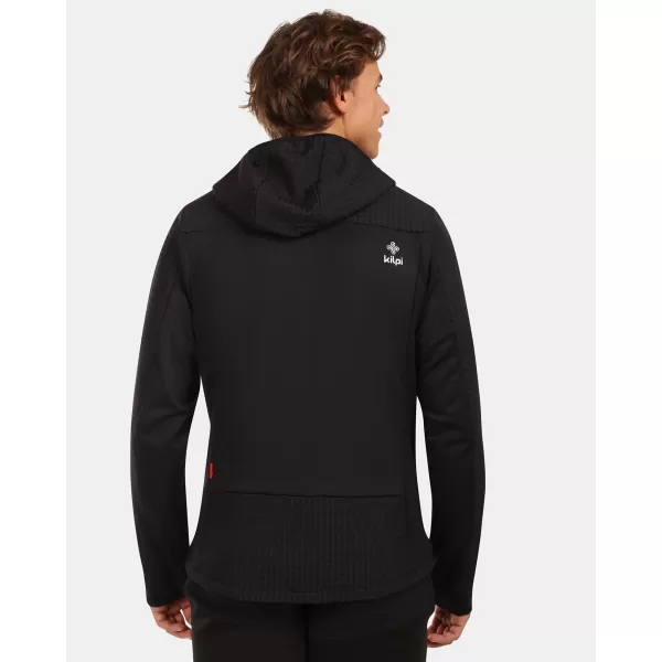  Pánská fleece mikina KILPI FRENI-M ZM0203KI ČERNÁ 