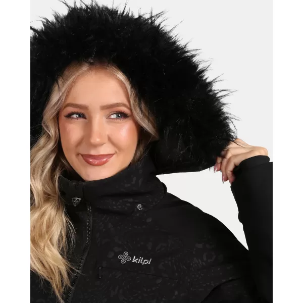  Dámská lyžařská bunda KILPI LENA-W ZL0106KI ČERNÁ 