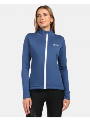 Dámská fleece mikina KILPI SIREN-W ZL0205KI TMAVĚ MODRÁ