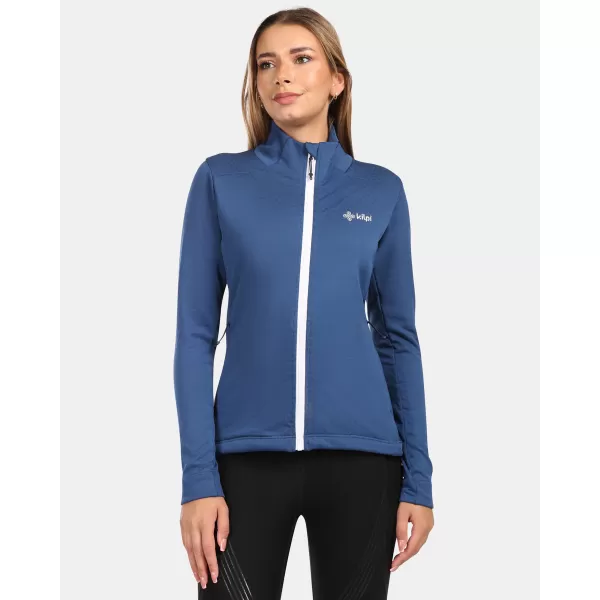  Dámská fleece mikina KILPI SIREN-W ZL0205KI TMAVĚ MODRÁ 