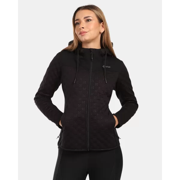  Dámská fleece mikina KILPI NEVIA-W ZL0212KI ČERNÁ 