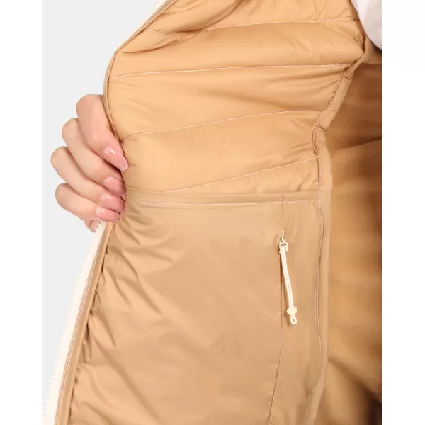  Dámská bunda KILPI ACTIS-W ZL0119KI BÉŽOVÁ 