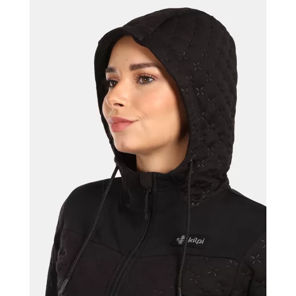  Dámská fleece mikina KILPI NEVIA-W ZL0212KI ČERNÁ 