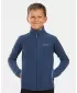 Dětská fleece mikina KILPI GLAMER-J ZJ0203KI TMAVĚ MODRÁ