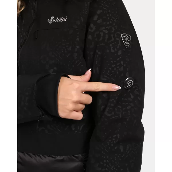  Dámská lyžařská bunda KILPI LENA-W ZL0106KI ČERNÁ 