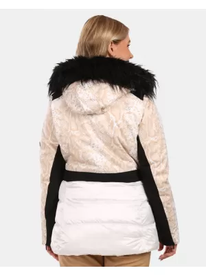 Dámská lyžařská bunda KILPI LENA-W ZL0106KI BÍLÁ