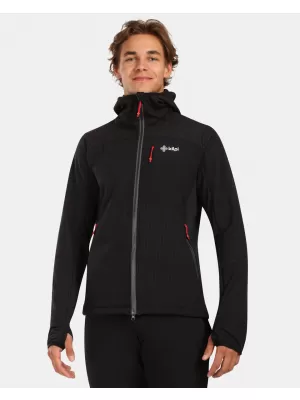Pánská fleece mikina KILPI FRENI-M ZM0203KI ČERNÁ